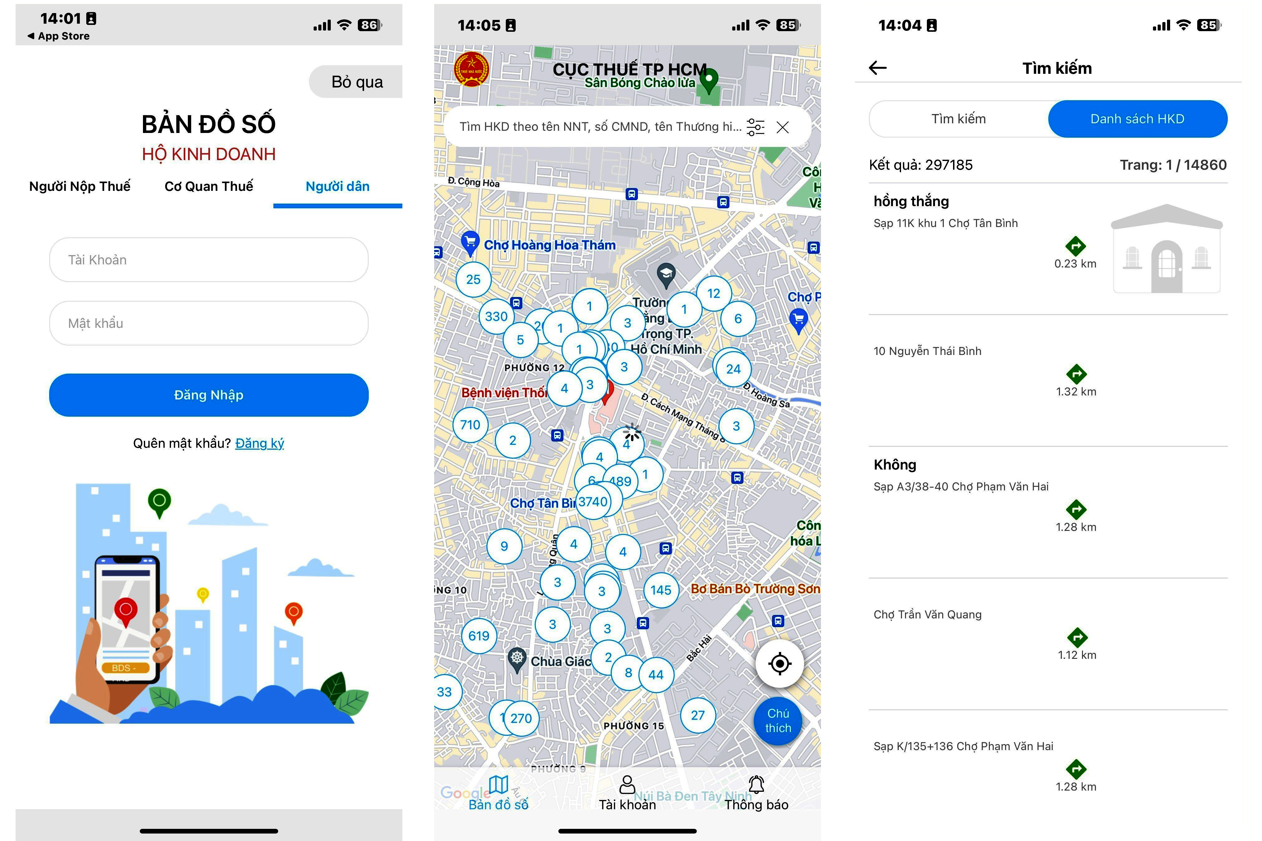 Bản đồ số hộ kinh doanh sẽ góp phần quan trọng hỗ trợ cơ quan thuế quản lý người nộp thuế một cách trực quan, nắm bắt tốt địa bàn