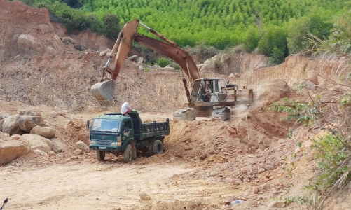 Thừa Thiên Huế thanh tra các mỏ đất làm vật liệu san lấp