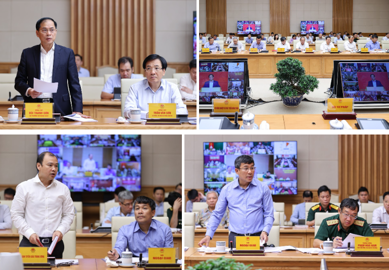 C&aacute;c đại biểu ph&aacute;t biểu &yacute; kiến tại Phi&ecirc;n họp lần thứ nhất - Ảnh: VGP/Nhật Bắc.