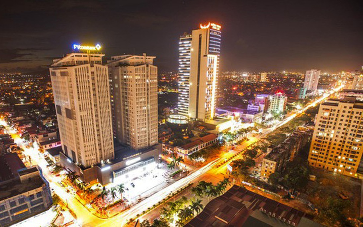 Một góc thành phố Vinh, tỉnh Nghệ An 