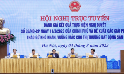Tháo gỡ khó khăn cho thị trường bất động sản: Khó khăn cấp nào thì cấp đó giải quyết