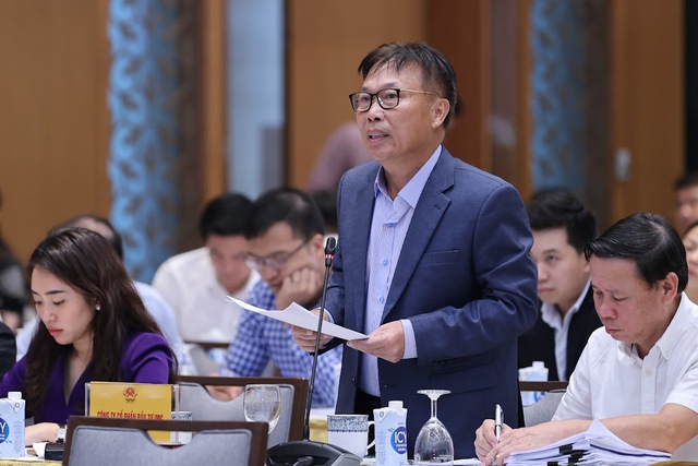 Ông Lê Tự Minh phát biểu tại hội nghị- Ảnh: VGP/Nhật Bắc.