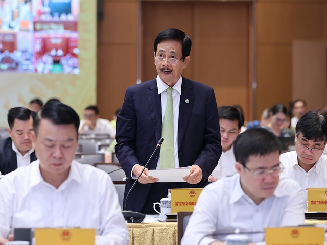 Ông Bùi Thành Nhơn phát biểu tại hội nghị - Ảnh: VGP/Nhật Bắc