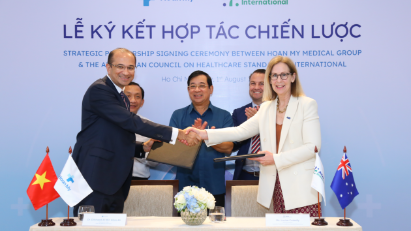 Hoan My partners with the Australian Council on Healthcare Standards International