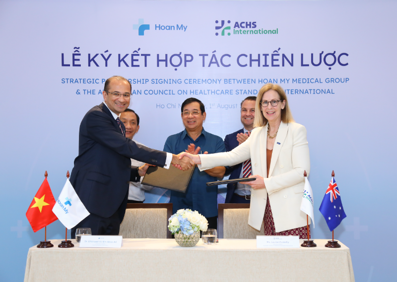 Hoan My partners with the Australian Council on Healthcare Standards International