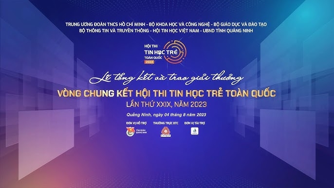 Hội thi Tin học trẻ toàn quốc lần thứ 29 vinh danh 6 thí sinh xuất sắc.