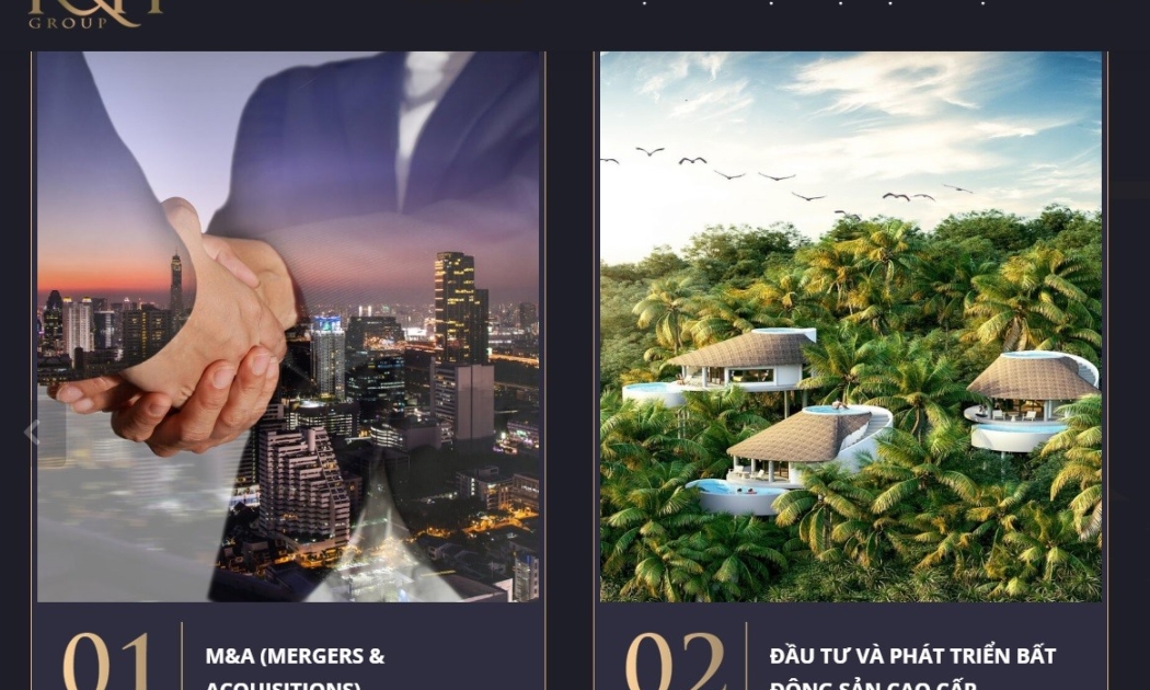 Các dự án mà R&H đang thực hiện.