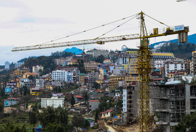 Sapa có tốc độ đô thị hóa rất nhanh trong vài năm trở lại đây 