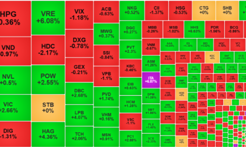 Rung lắc mạnh, cổ phiếu blue-chips có tín hiệu “đuối”