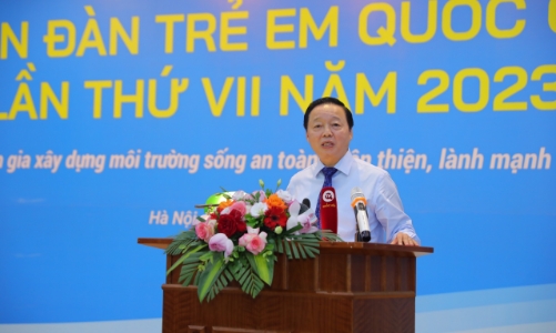 Phó Thủ tướng Trần Hồng Hà: Lắng nghe, đáp ứng các nguyện vọng phù hợp của trẻ em