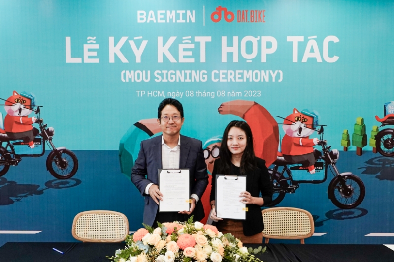 Dat Bike & BAEMIN Vietnam partner in electric vehicles