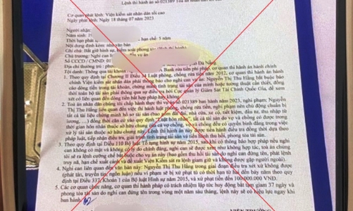 Người phụ nữ bị mất 5 tỷ đồng vì “lệnh bắt hình sự” giả