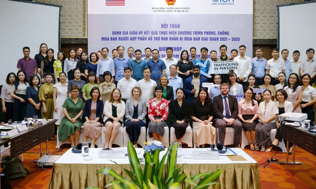 IOM đã tái khẳng định cam kết hỗ trợ Việt Nam phòng, chống mua bán người. Ảnh: VGP