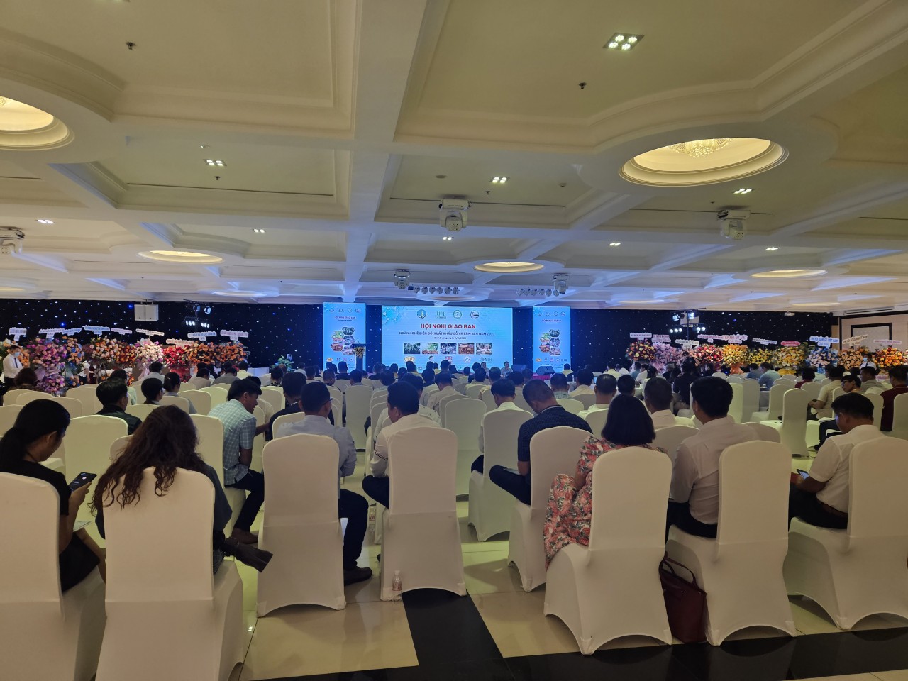 Hội nghị trực tuyến giao ban ng&agrave;nh vi&ecirc;n n&eacute;n diễn ra tại B&igrave;nh Dương, chiều 9/8/2023.