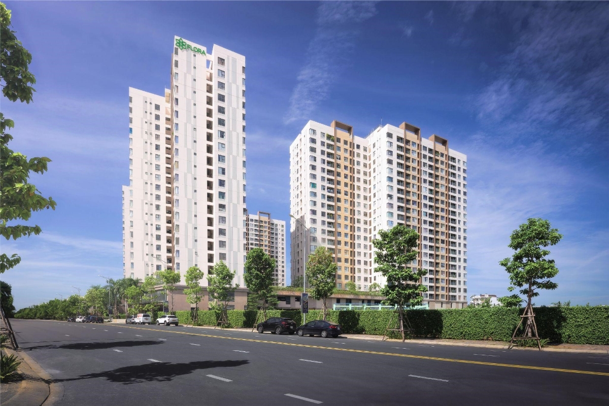 Hình ảnh thực tế Akari City giai đoạn 1 đã hoàn thiện, đón gần 2.000 gia đình về an cư.