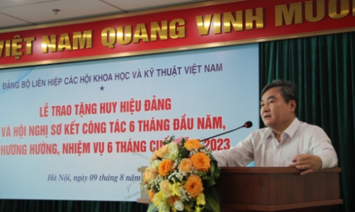 Đảng ủy VUSTA: Tiếp tục củng cố, kiện toàn và nâng cao chất lượng tổ chức Đảng