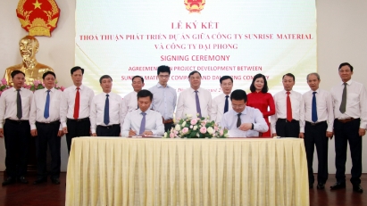 Singapore’s Sunrise Material Group invests in $100mln plant in Nam Dinh