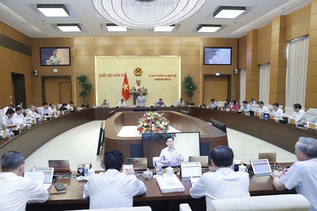Toàn cảnh Phiên họp thứ 25 Ủy ban Thường vụ Quốc hội.