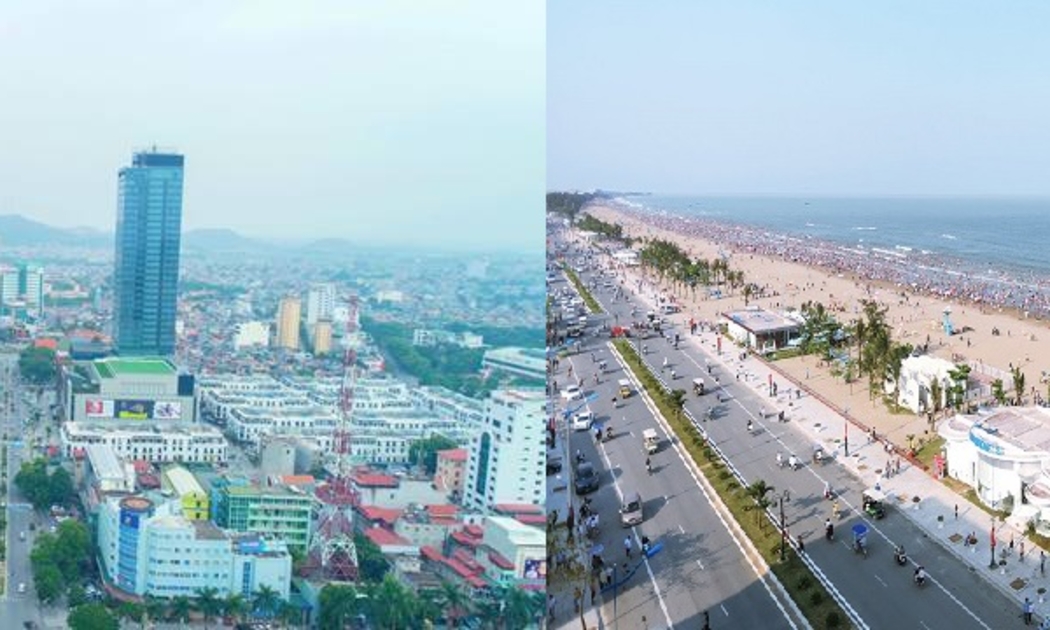 Thành phố Thanh Hóa và thành phố biển Sầm Sơn