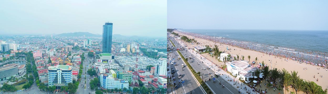 Thành phố Thanh Hóa và thành phố biển Sầm Sơn