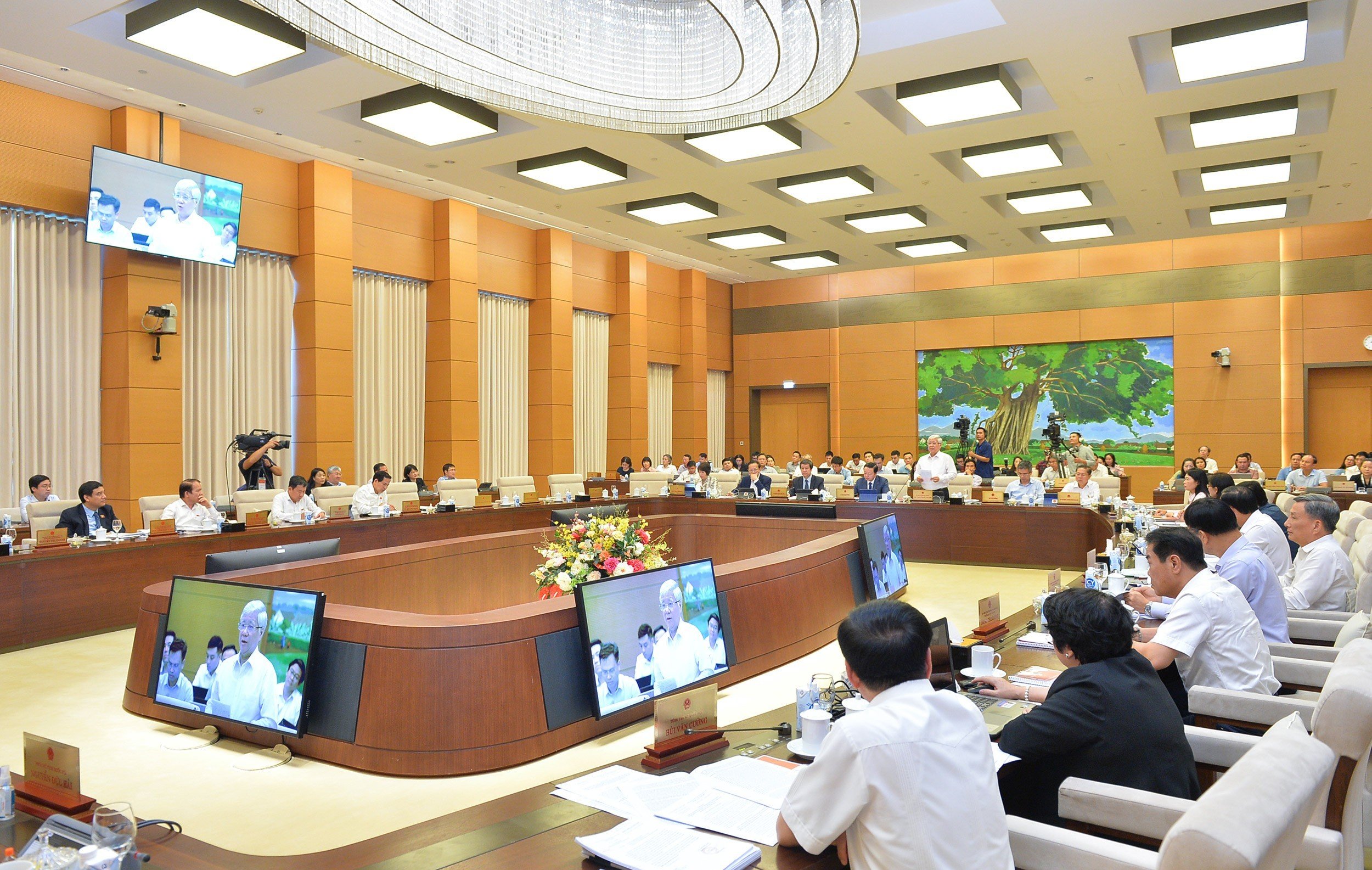 To&agrave;n cảnh phi&ecirc;n họp. Ảnh - Quochoi.vn.