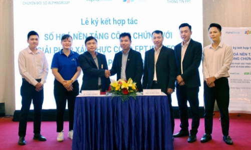 AlphaGroup hợp tác FPT IS triển khai giải pháp xác thực số FPT.IDCheck