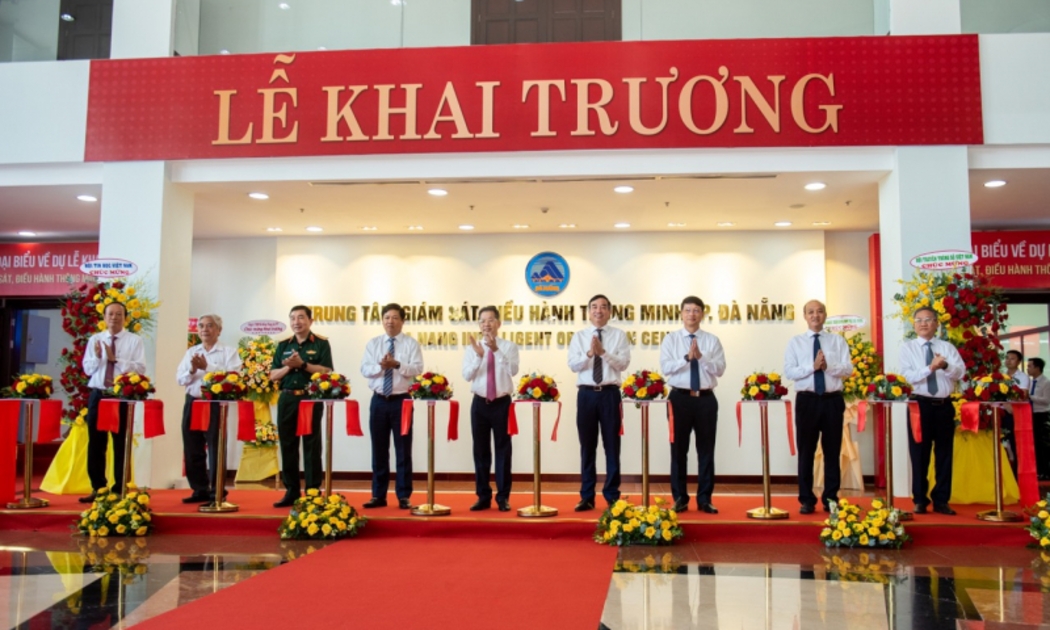 UBND TP. Đà Nẵng đã đưa vào vận hành Trung tâm giám sát, điều hành thông minh TP. Đà Nẵng sáng 14/8.