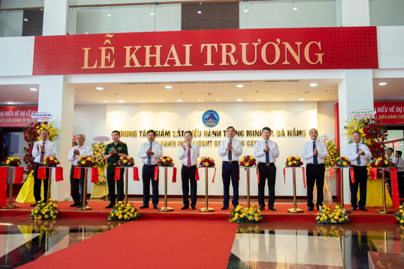 UBND TP. Đà Nẵng đã đưa vào vận hành Trung tâm giám sát, điều hành thông minh TP. Đà Nẵng sáng 14/8.