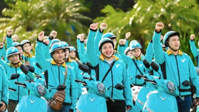 Vietnam’s first electric-only motorbike taxi service hits the streets