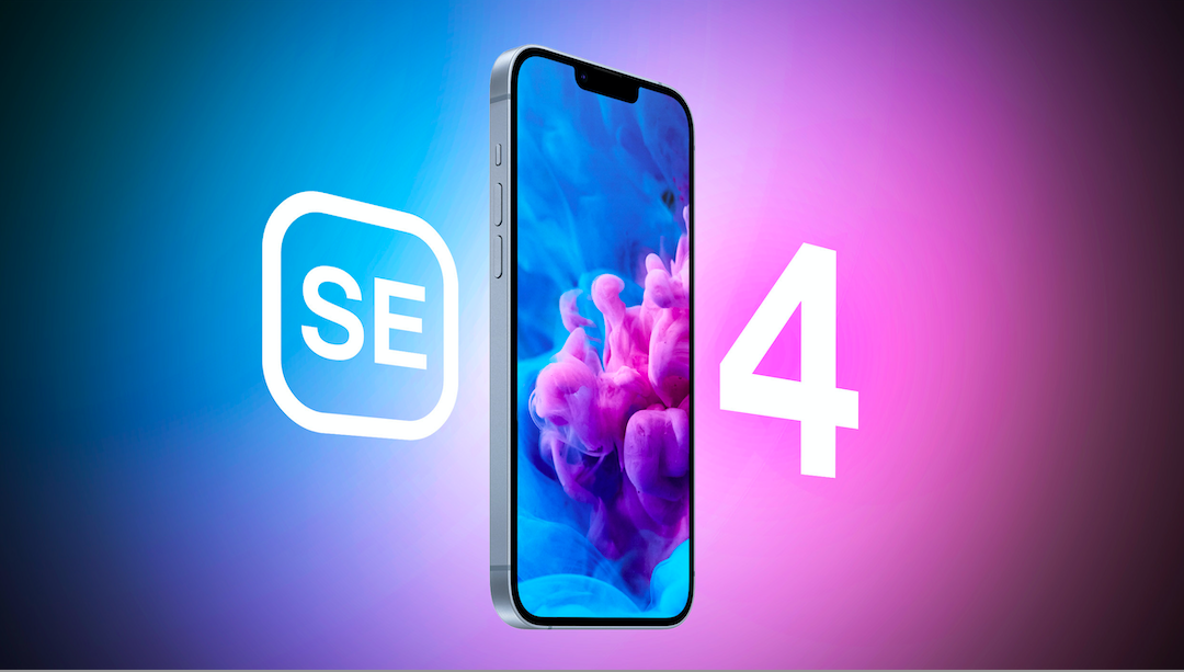 iPhone SE 4 có thiết kế bên ngoài tương tự iPhone 14 với phần cạnh viền được vát thẳng.