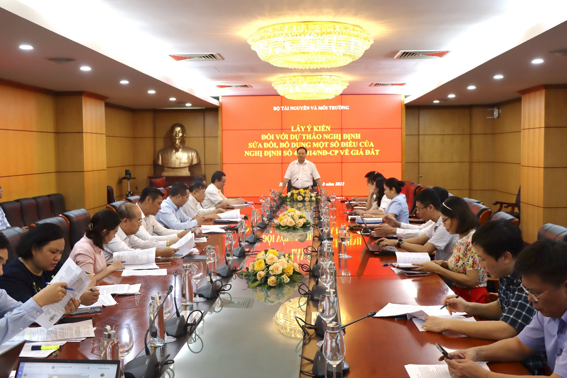 Bộ Tài nguyên và Môi trường mong muốn các chuyên gia, nhà khoa học, nhà quản lý tiếp tục đóng góp ý kiến cho đến khi Dự thảo Nghị định được ban hành.