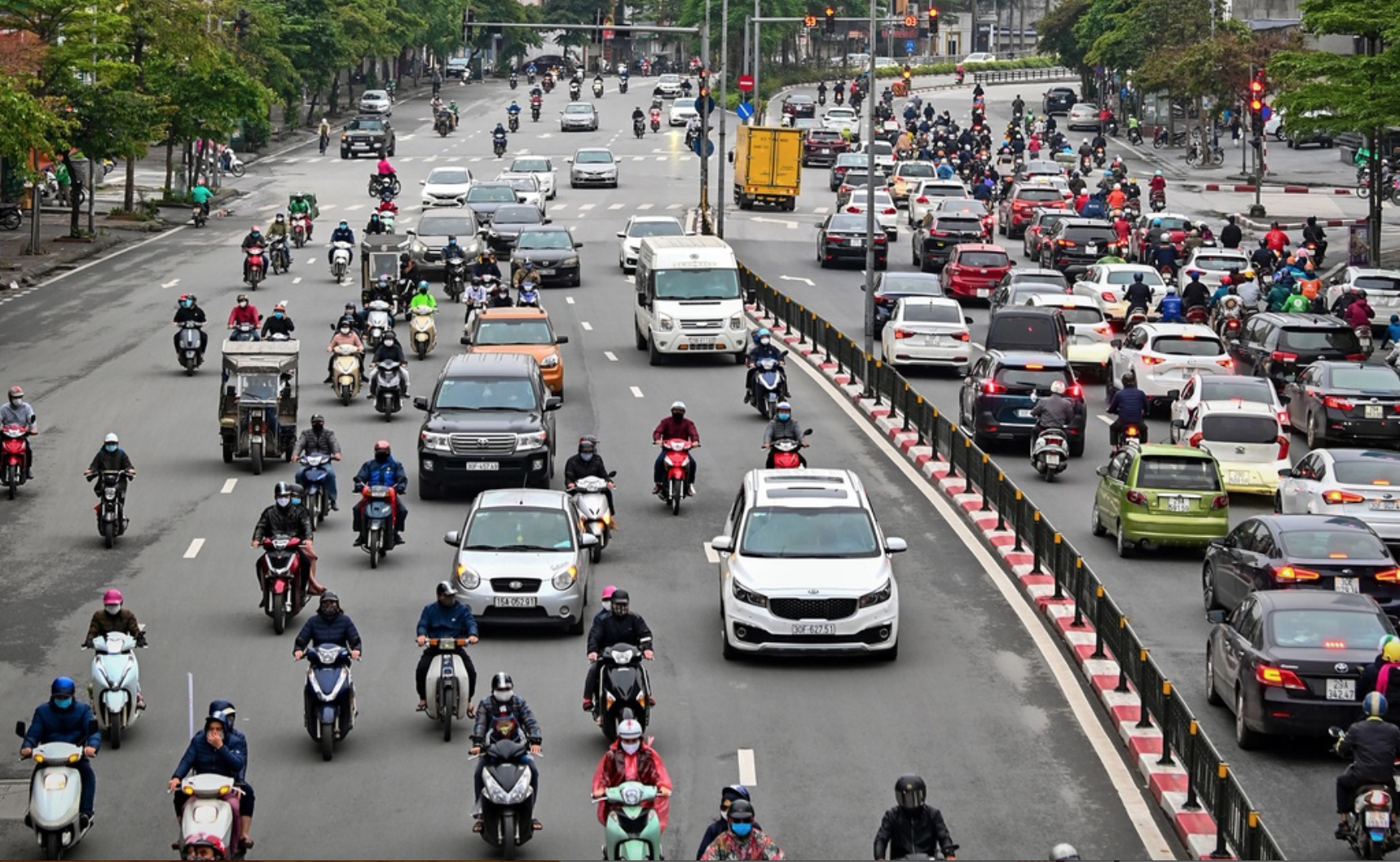 Bảo đảm trật tự, an toàn giao thông dịp Quốc khánh 29 và tháng cao điểm an toàn giao thông. (Ảnh minh họa).