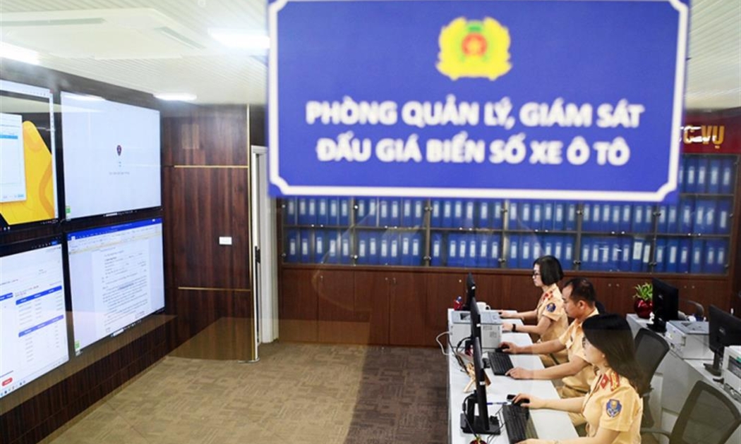Sẽ giám sát chặt chẽ đấu giá trực tuyến biển số xe ô tô ngày 22/8