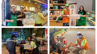 Starbucks & Food Bank join hands to cut food waste