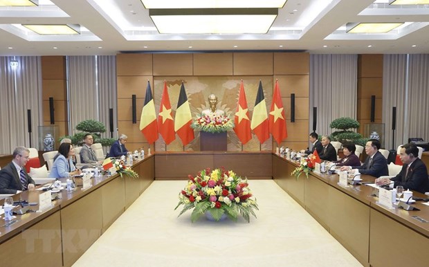 Toàn cảnh hội đàm. Ảnh: TTXVN.