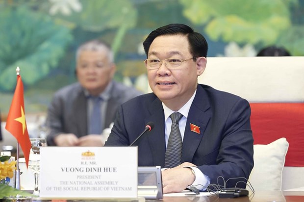 Chủ tịch Quốc hội Vương Đình Huệ đề nghị Nghị viện Vương quốc Bỉ thúc đẩy EC sớm gỡ bỏ thẻ vàng IUU với thủy sản Việt Nam.