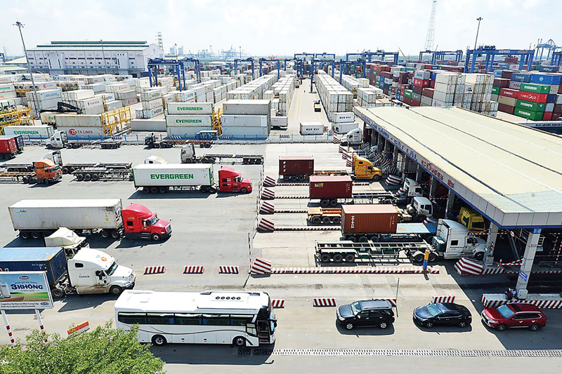 Logistics services in Vietnam are largely dependent on road transport.