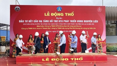 Infrastructure development to support coffee growing areas in central highlands