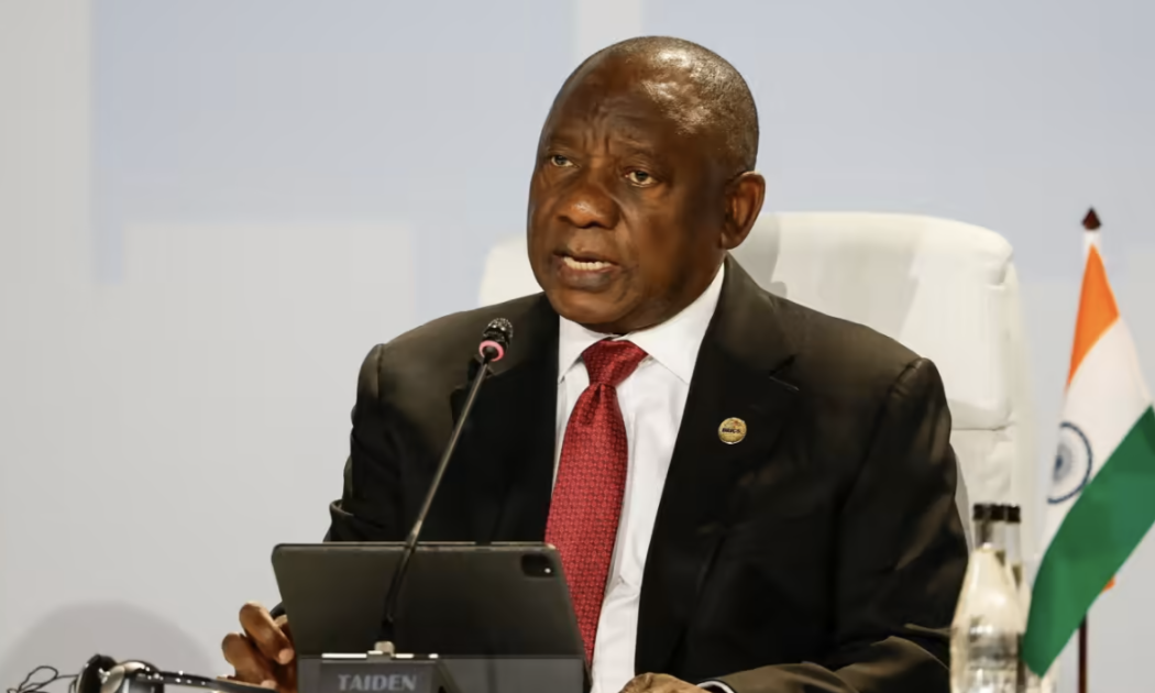 Tổng thống Cyril Ramaphosa của Nam Phi, nước chủ nhà hội nghị thượng đỉnh BRICS năm 2023 - Ảnh: Getty/FT.