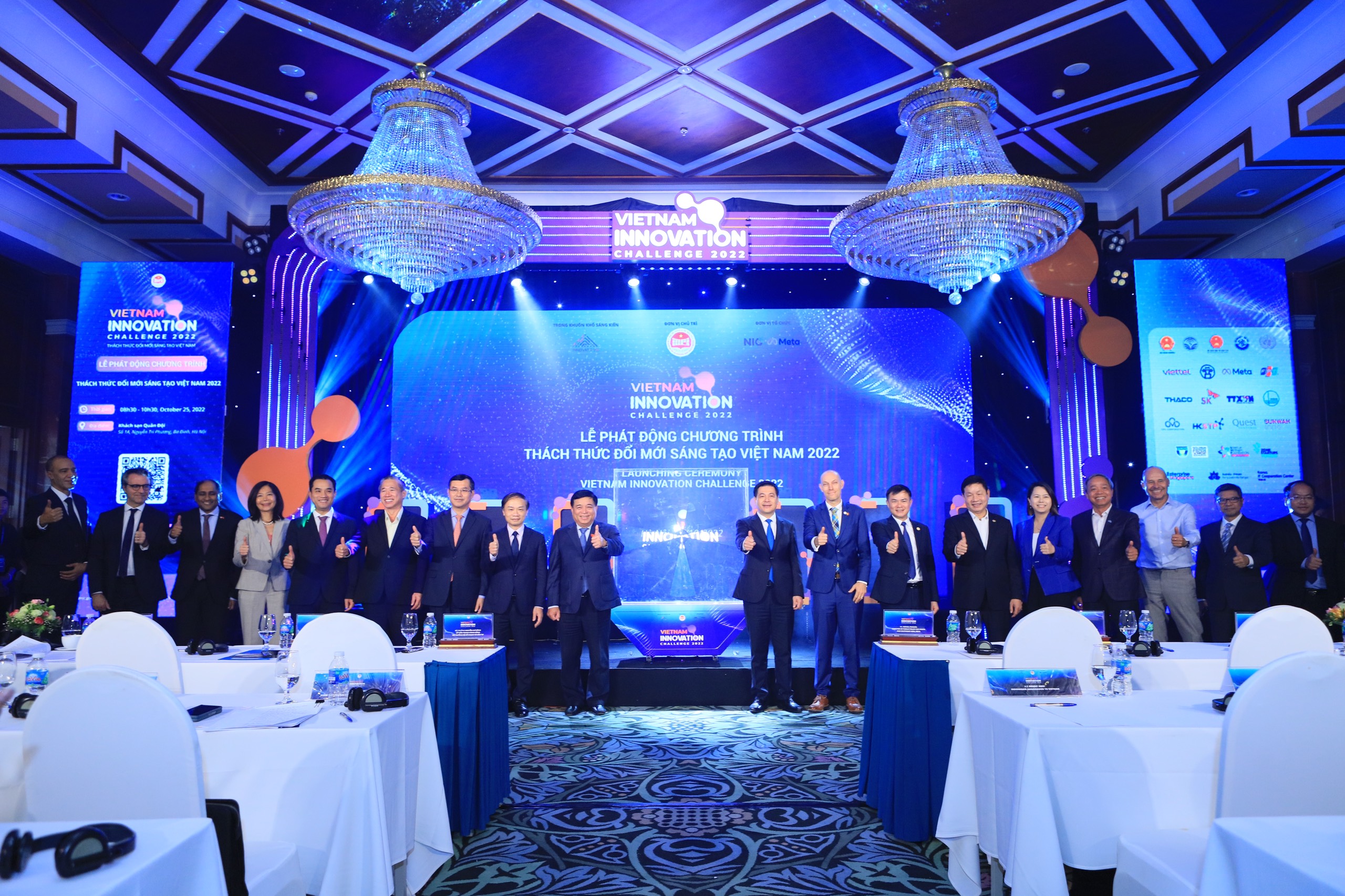 Lễ khởi động Chương trình Thách thức đổi mới sáng tạo Việt Nam năm 2022.