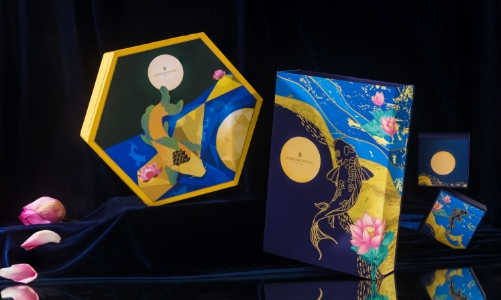 Khách sạn InterContinental Saigon ra mắt bộ sưu tập bánh Trung thu “Lý Ngư Vọng Nguyệt”