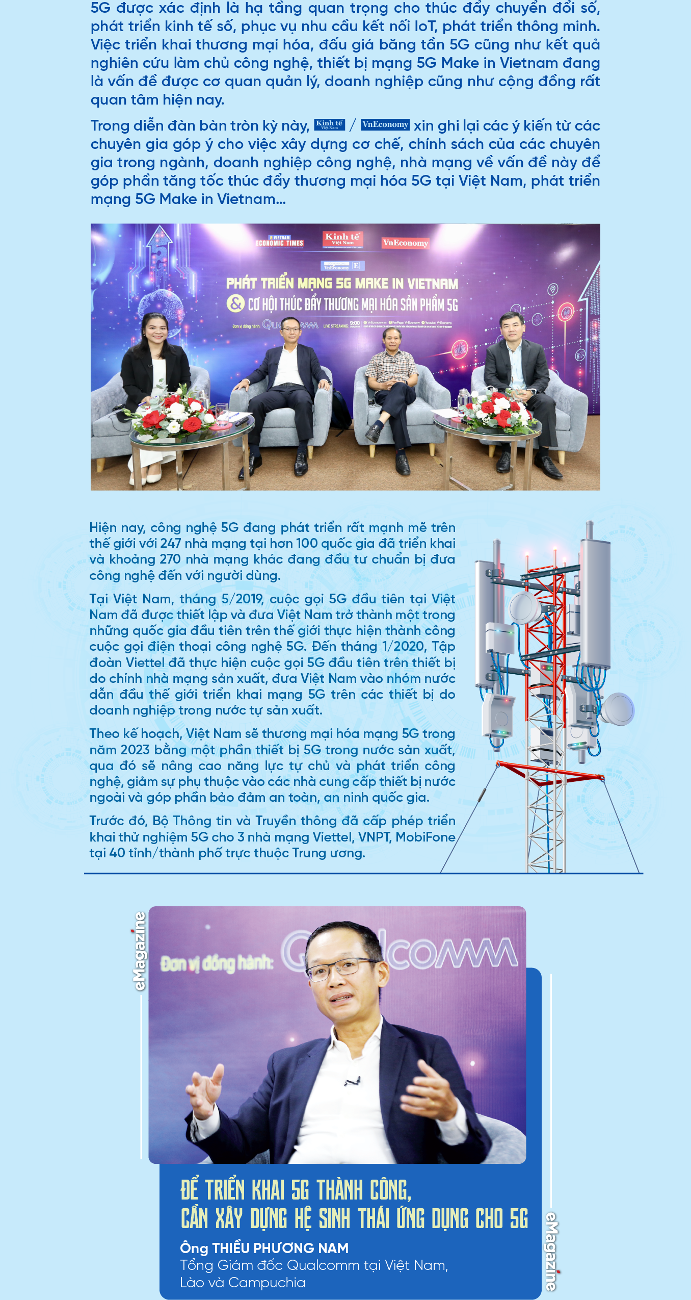 Tăng tốc thương mại hóa, phát triển mạng 5G “Make in Vietnam” - Ảnh 2