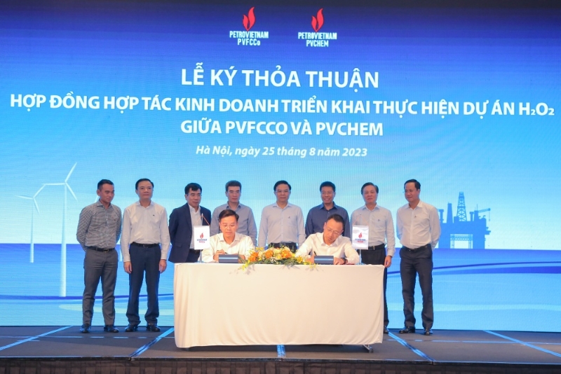 PVChem & PVFCCo to build hydrogen peroxide factory