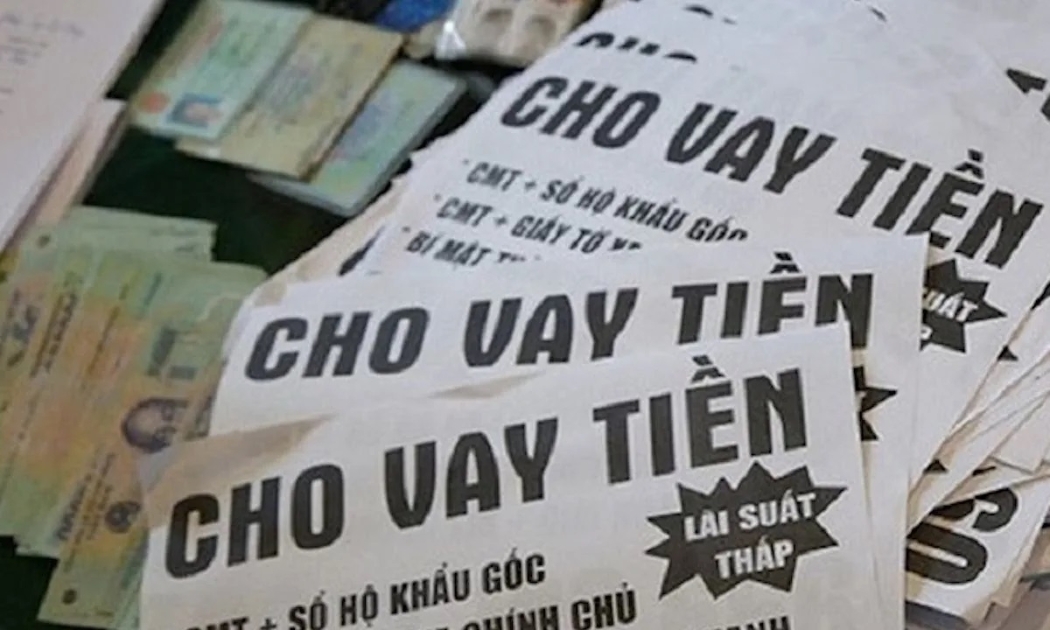 Tín dụng đen gây nhức nhối trong đời sống xã hội. 