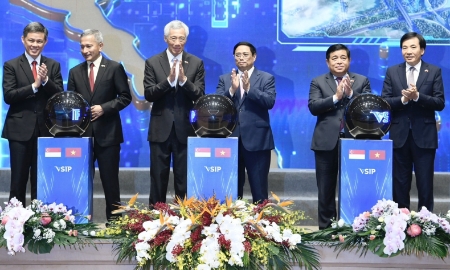 VSIP là hình mẫu cho quan hệ hợp tác hiệu quả, bền vững giữa Việt Nam và Singapore