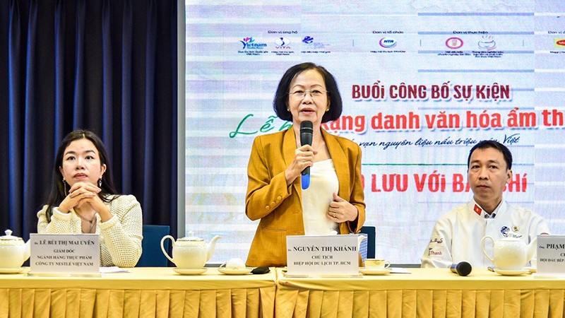 Bà Nguyễn Thị Khánh, Chủ tịch Hiệp hội Du lịch TP.HCM: 
