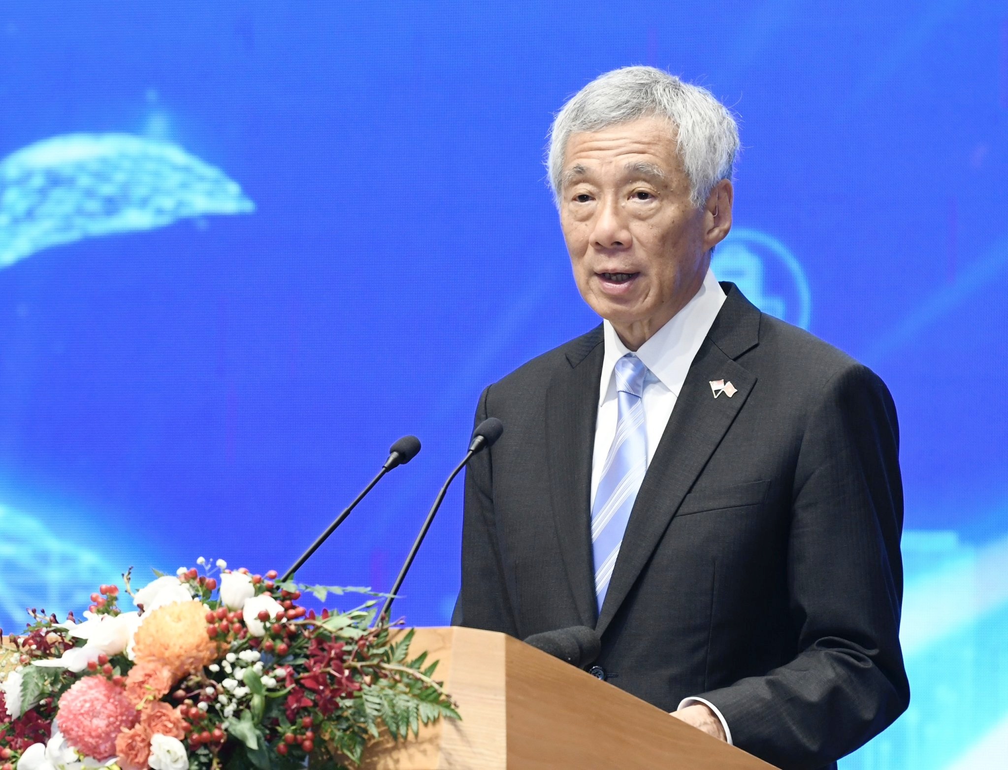 Thủ tướng L&yacute; Hiển Long: 