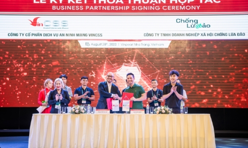 VinCSS ký kết hợp tác với tổ chức Chống Lừa Đảo: 