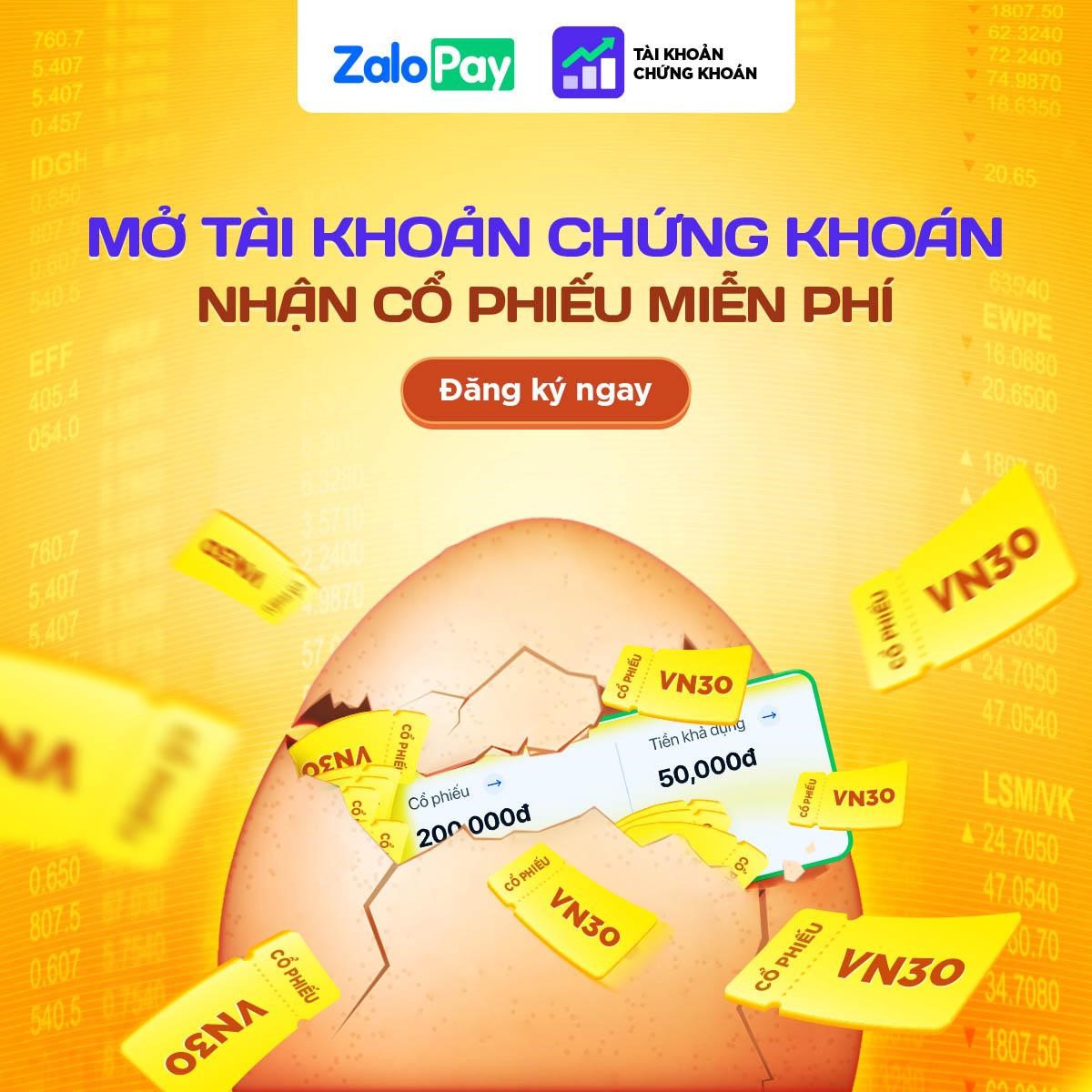 DNSE và ZaloPay hiện đang tặng cổ phiếu miễn phí cho nhà đầu tư F0 bắt đầu trải nghiệm đầu tư.