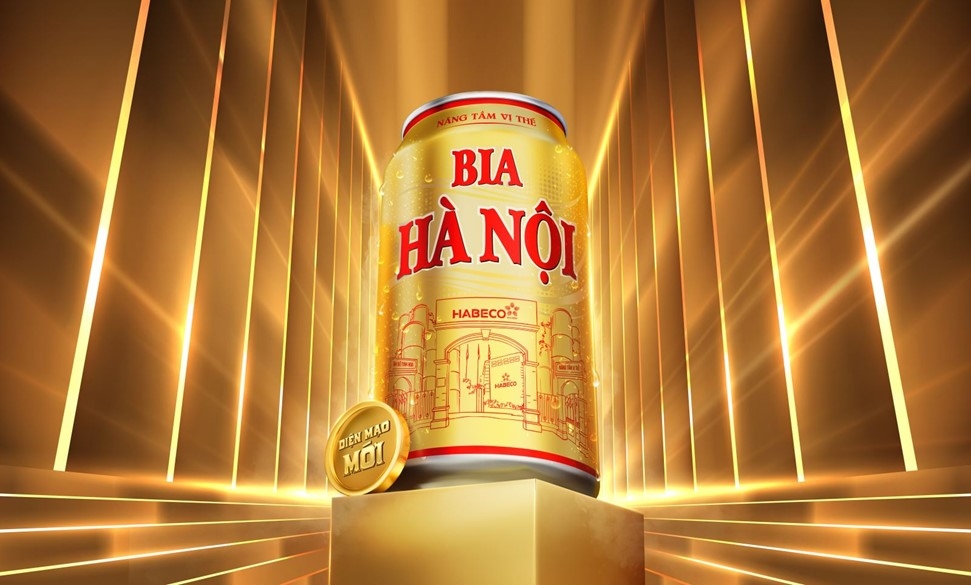 Bia Hà Nội diện mạo mới - bước chuyển mình mạnh mẽ.
